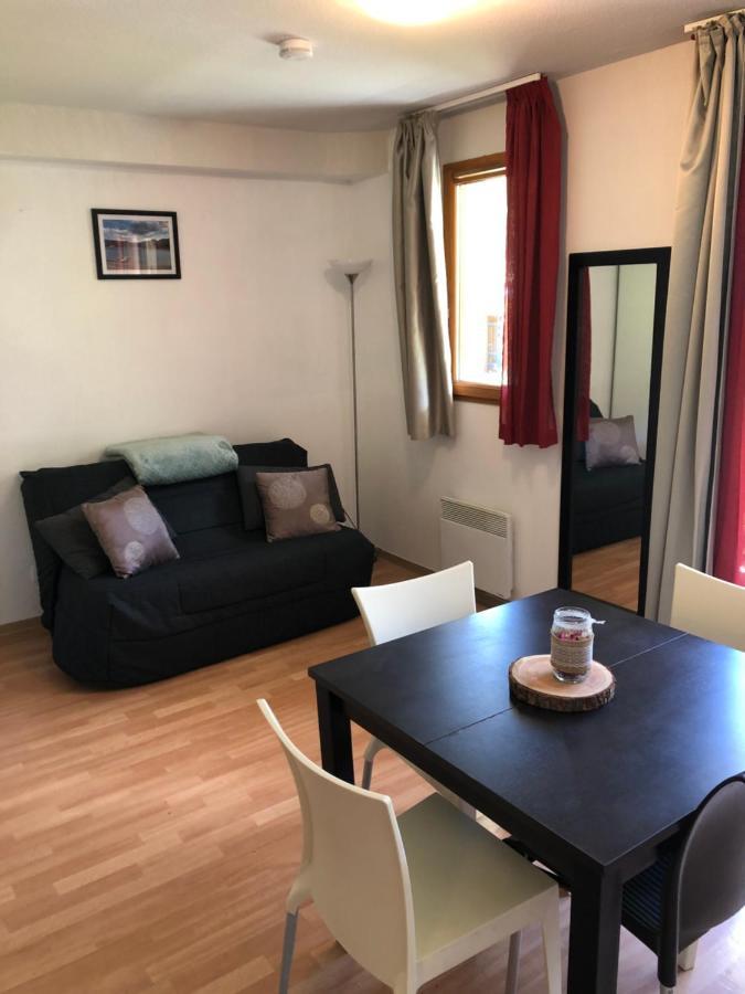 Studio Vue Piste + Parking Souterrain Privatif Inclus Les Orres Eksteriør billede