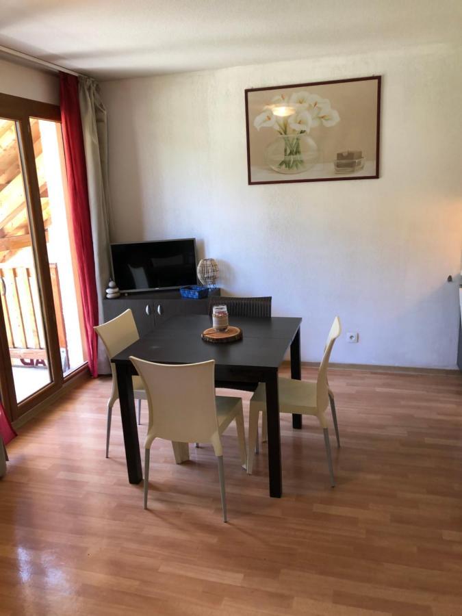 Studio Vue Piste + Parking Souterrain Privatif Inclus Les Orres Eksteriør billede